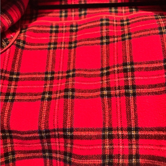 Rare Vintage Burberry Red Toggle Pea Coat in Perfect Condition/Size Large - Picture 5 of 7